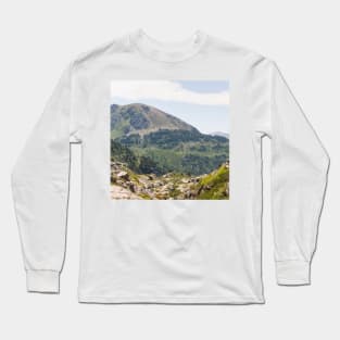Mountain Landscape in Andorra Long Sleeve T-Shirt